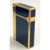ACCENDINO TASCA St Dupont LACCA CINESE BLU Gatsby VINTAGE GOLDEN LIGHTER BRIQUET