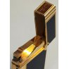 ACCENDINO TASCA St Dupont LACCA CINESE BLU Gatsby VINTAGE GOLDEN LIGHTER BRIQUET