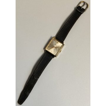 IUVA Special OROLOGIO POLSO Laminato Oro ANNI 70 incabloc VINTAGE GOLDEN WATCH