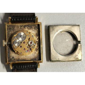 IUVA Special OROLOGIO POLSO Laminato Oro ANNI 70 incabloc VINTAGE GOLDEN WATCH