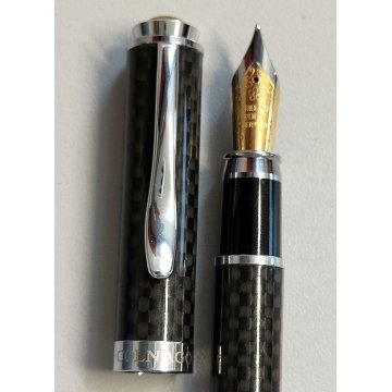 Colnago PENNA STILOGRAFICA carbonio VINTAGE FOUNTAIN PEN collezione BICICLETTA