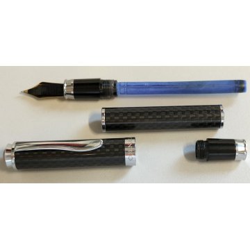 Colnago PENNA STILOGRAFICA carbonio VINTAGE FOUNTAIN PEN collezione BICICLETTA