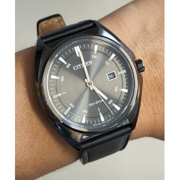 Citizen ECO DRIVE Metropolitan AW1577-11H OROLOGIO POLSO acciaio nero MAN WATCH