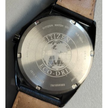 Citizen ECO DRIVE Metropolitan AW1577-11H OROLOGIO POLSO acciaio nero MAN WATCH
