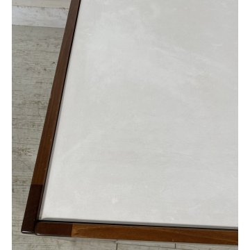 TAVOLINO SALOTTO DESIGN AFRA E TIBIA SCARPA CASSINA ANNI 70 LEGNO VINTAGE TAVOLO