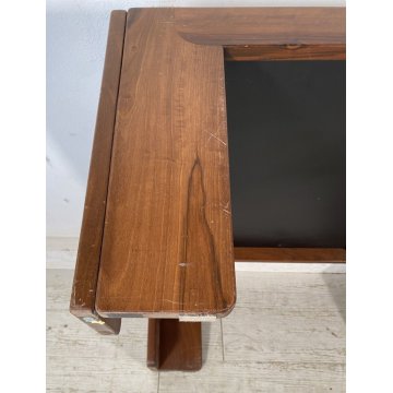 TAVOLINO SALOTTO DESIGN AFRA E TIBIA SCARPA CASSINA ANNI 70 LEGNO VINTAGE TAVOLO