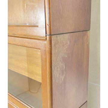 LIBRERIA DISPENSA VETRINA COMPONIBILE Gunn SECTIONALK BOOK CASE ART DECO' UK '30