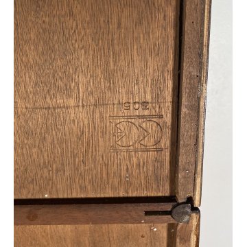 LIBRERIA DISPENSA VETRINA COMPONIBILE Gunn SECTIONALK BOOK CASE ART DECO' UK '30