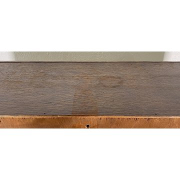 LIBRERIA DISPENSA VETRINA INGLESE PRIMI 1900 LEGNO ROVERE CREDENZA UK EPOCA OLD