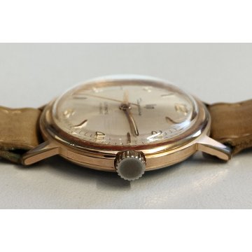 ANTICO OROLOGIO POLSO Lip Dauphine INCABLOC 1960 Plaque or AUTOMATIC WRIST WATCH