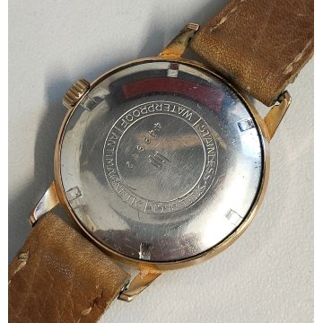 ANTICO OROLOGIO POLSO Lip Dauphine INCABLOC 1960 Plaque or AUTOMATIC WRIST WATCH