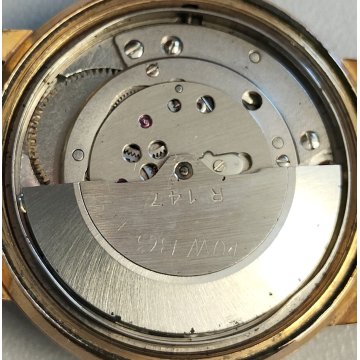 ANTICO OROLOGIO POLSO Lip Dauphine INCABLOC 1960 Plaque or AUTOMATIC WRIST WATCH