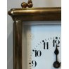 ANTICO OROLOGIO Marescialla OFFICIER PENDULETTE Sveglia Viaggio DESK CLOCK + BOX