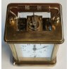 ANTICO OROLOGIO Marescialla OFFICIER PENDULETTE Sveglia Viaggio DESK CLOCK + BOX