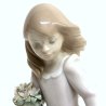 STATUINA PORCELLANA LLADRO' FIGURE  6931 Incontro nella foresta CONIGLIO RABBIT