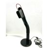 LAMPADA TAVOLO PERISCOPIO SCRIVANIA TARGETTI SANKEY DESIGN NERA ROSSA anni '70