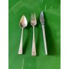 ANTICO SET 3 POSATE reed & barton LOGO T CURTLERY ACCIAIO dolce antipasto DESIGN