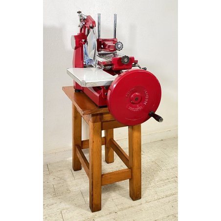 ANTICA AFFETTATRICE BREVETTI PASTORE TORINO ANNI 50/60 MOBILE SALUMIERE VINTAGE