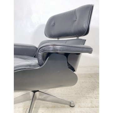 POLTRONA DESIGN CHARLES EAMES LOUNGE OTTOMAN MOD670 670/B HERMAN MILLER 60/70s