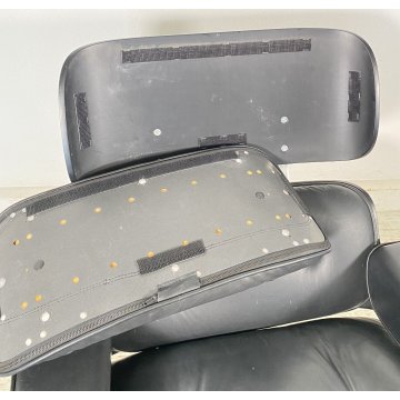 POLTRONA DESIGN CHARLES EAMES LOUNGE OTTOMAN MOD670 670/B HERMAN MILLER 60/70s