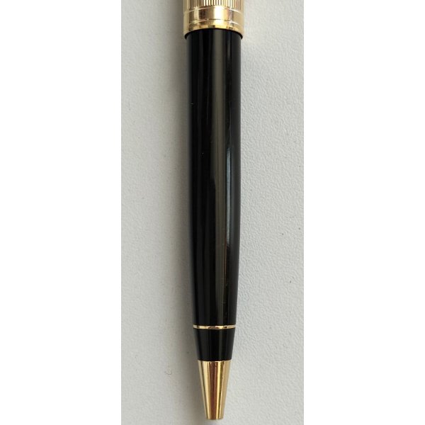 NUOVO metallo Firma nero Penna A Sfera classic push d'oro di buona qualità  frecce penna