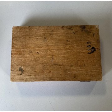 COMPASSO ANTICO con SCATOLA LEGNO pezzi vari VECCHI STRUMENTI disegno tecnico