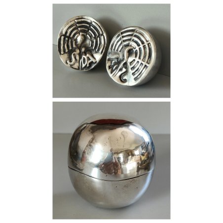 Renato VANZELLI Scultura Argento SDA Bocconi Milano SFERA DESIGN Limitata 40/100