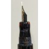 Marlen C-967 PENNA STILOGRAFICA marmorizzata PISTONE Vintage Fountain Pen ITALY