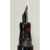 Marlen C-967 PENNA STILOGRAFICA marmorizzata PISTONE Vintage Fountain Pen ITALY
