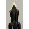 Marlen C-967 PENNA STILOGRAFICA marmorizzata PISTONE Vintage Fountain Pen ITALY