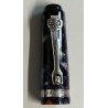 Marlen C-967 PENNA STILOGRAFICA marmorizzata PISTONE Vintage Fountain Pen ITALY