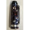 Marlen C-967 PENNA STILOGRAFICA marmorizzata PISTONE Vintage Fountain Pen ITALY