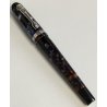 Marlen C-967 PENNA STILOGRAFICA marmorizzata PISTONE Vintage Fountain Pen ITALY