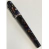 Marlen C-967 PENNA STILOGRAFICA marmorizzata PISTONE Vintage Fountain Pen ITALY