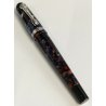 Marlen C-967 PENNA STILOGRAFICA marmorizzata PISTONE Vintage Fountain Pen ITALY