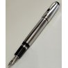Montblanc BOHEME Steel & Noir PENNA STILOGRAFICA BLACK STONE Safety Fountain Pen