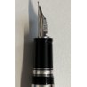 Montblanc BOHEME Steel & Noir PENNA STILOGRAFICA BLACK STONE Safety Fountain Pen