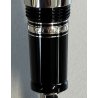 Montblanc BOHEME Steel & Noir PENNA STILOGRAFICA BLACK STONE Safety Fountain Pen