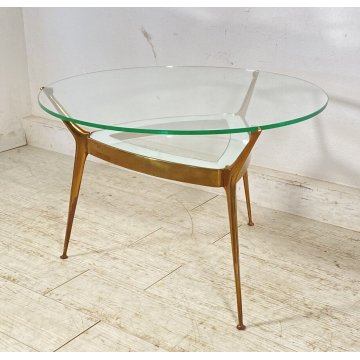 TAVOLINO SALOTTO CESARE LACCA PROD. FONTANA ARTE ITALIA ANNI 50 DESIGN TABLE OLD