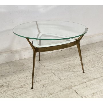 TAVOLINO SALOTTO CESARE LACCA PROD. FONTANA ARTE ITALIA ANNI 50 DESIGN TABLE OLD