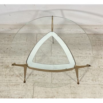 TAVOLINO SALOTTO CESARE LACCA PROD. FONTANA ARTE ITALIA ANNI 50 DESIGN TABLE OLD