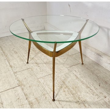 TAVOLINO SALOTTO CESARE LACCA PROD. FONTANA ARTE ITALIA ANNI 50 DESIGN TABLE OLD