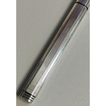 Must De Cartier TRINITY ORO PENNA Sfera ARGENTO Epoca SILVER BALLPOINT PEN