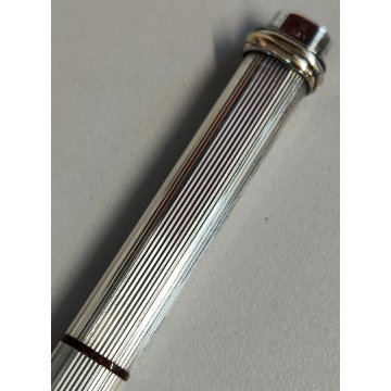 Must De Cartier TRINITY ORO PENNA Sfera ARGENTO Epoca SILVER BALLPOINT PEN