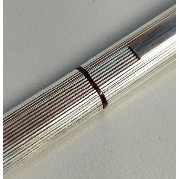 Must De Cartier TRINITY ORO PENNA Sfera ARGENTO Epoca SILVER BALLPOINT PEN