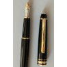 PENNA STILOGRAFICA Montblanc Meisterstuck CLASSIC NERO ORO Vintage FOUNTAIN PEN