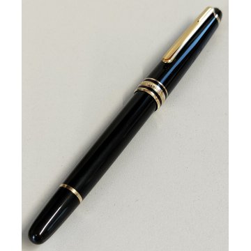 PENNA STILOGRAFICA Montblanc Meisterstuck CLASSIC NERO ORO Vintage FOUNTAIN PEN