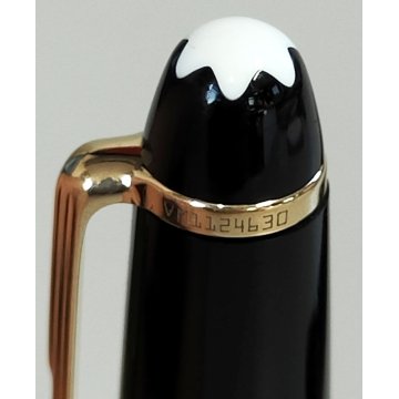 PENNA STILOGRAFICA Montblanc Meisterstuck CLASSIC NERO ORO Vintage FOUNTAIN PEN