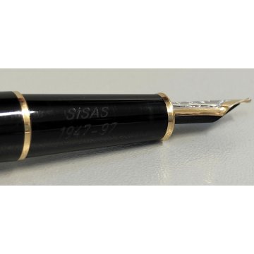 PENNA STILOGRAFICA Montblanc Meisterstuck CLASSIC NERO ORO Vintage FOUNTAIN PEN