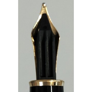 PENNA STILOGRAFICA Montblanc Meisterstuck CLASSIC NERO ORO Vintage FOUNTAIN PEN